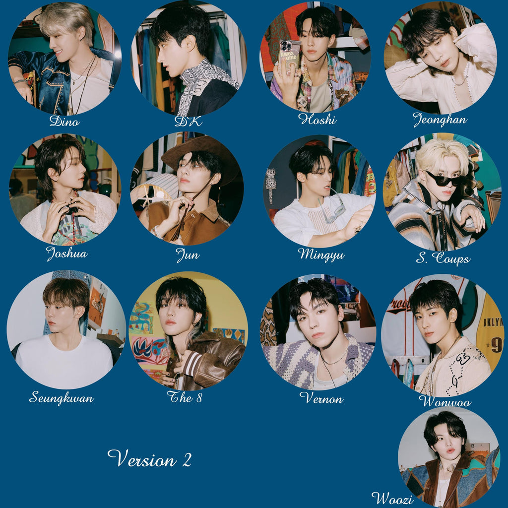 Seventeen "SEVENTEENTH HEAVEN" Magnets / Kpop Magnets / Kpop Merch