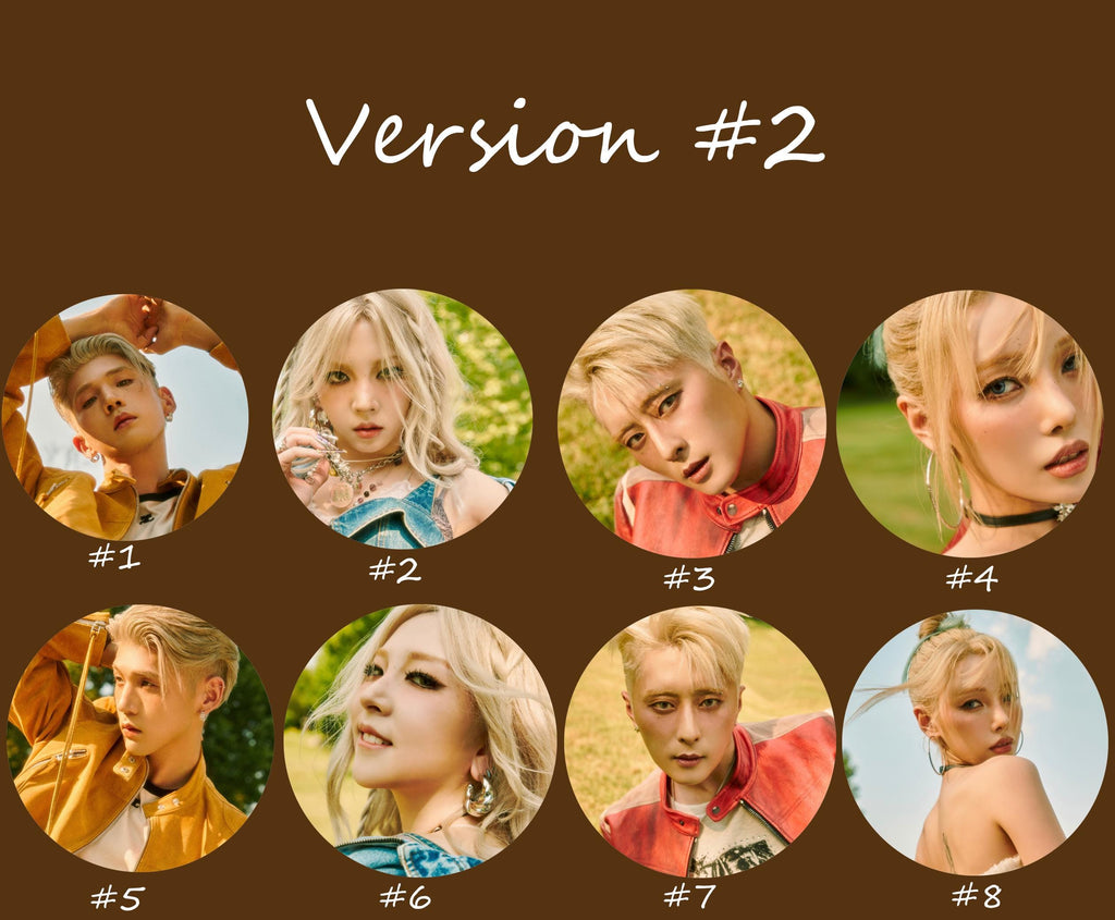 KARD "Where To Now? (Part.1 : Yellow Light)" Non-Transparent Fan / Picket / Image Picket / Kpop Bias Picket / Kpop Bias Flag / Kpop Name Sign