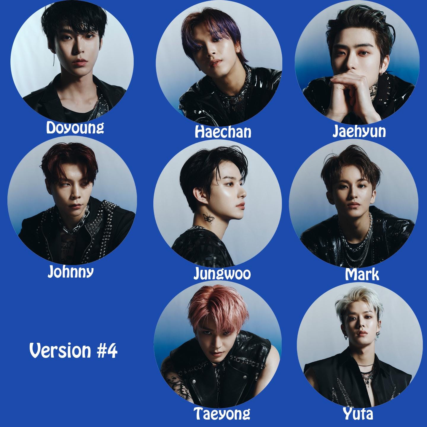 NCT127 "Punch" Non-Transparent Fan / Picket / Image Picket / Kpop Bias Picket / Kpop Bias Flag / Kpop Name Sign