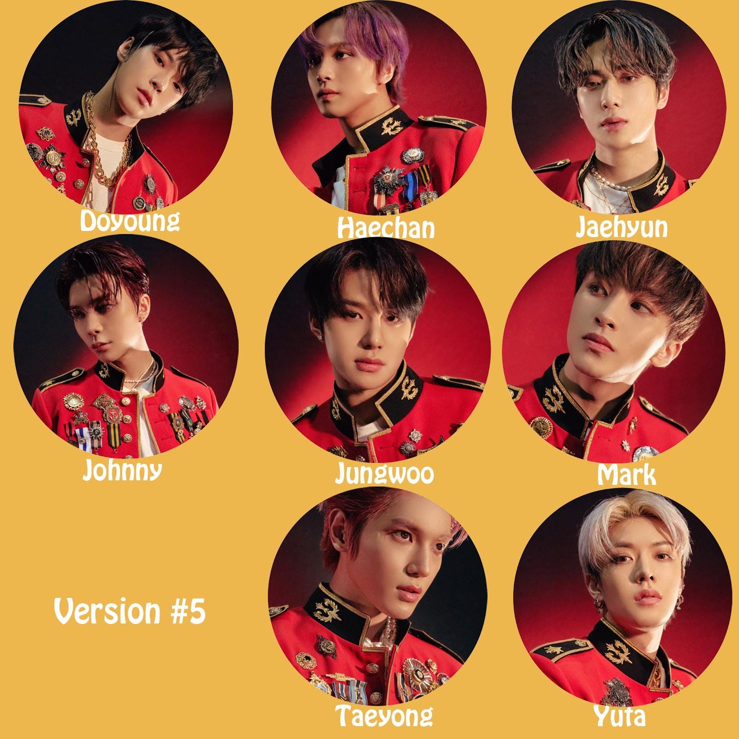 NCT127 "Punch" Non-Transparent Fan / Picket / Image Picket / Kpop Bias Picket / Kpop Bias Flag / Kpop Name Sign