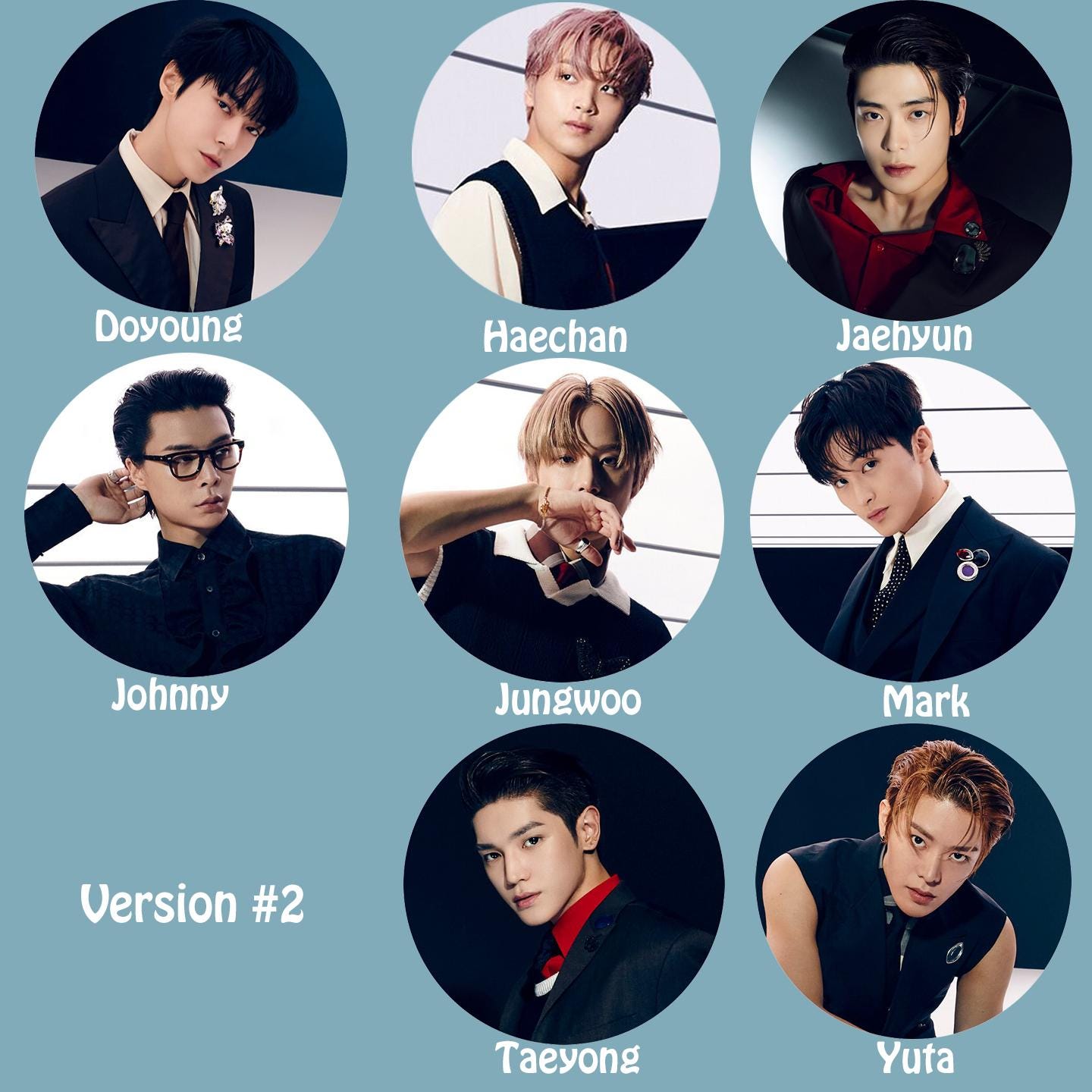 NCT127 "Favorite" Non-Transparent Fan / Picket / Image Picket / Kpop Bias Picket / Kpop Bias Flag / Kpop Name Sign