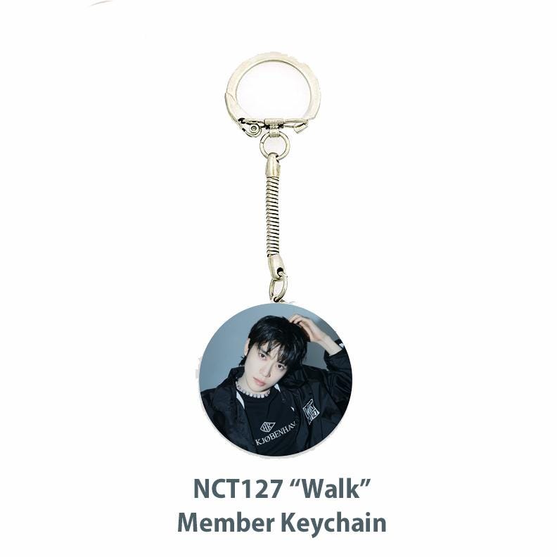 NCT127 "Walk" Member Keychain / Kpop Bias Keychain / Kpop Merch
