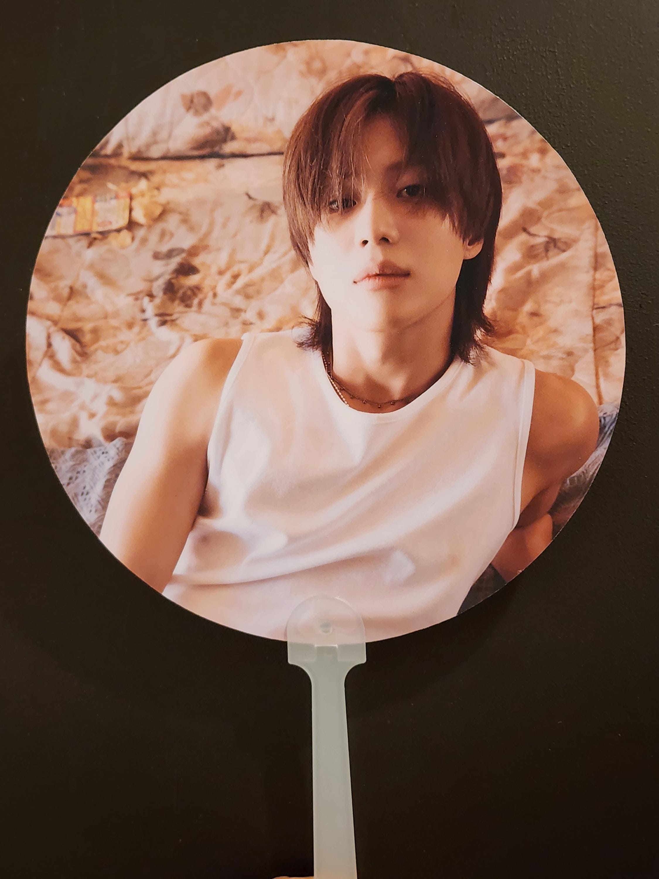 Taemin "Guilty" / "The Rizzness" Non-Transparent Fan / Picket / Image Picket / Kpop Bias Picket / Kpop Bias Flag / Kpop Name Sign