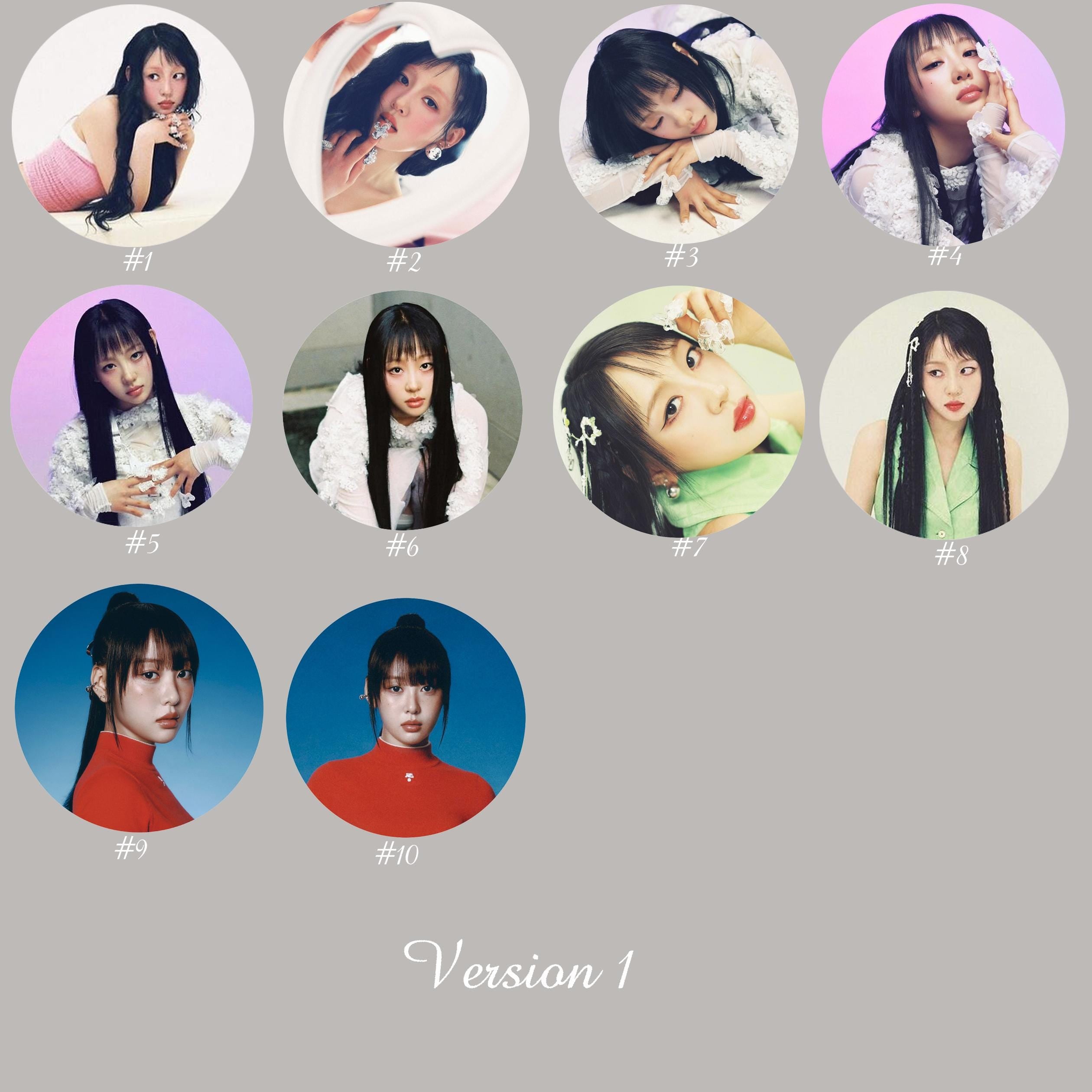 Yves "Loop" / "I Did" Non-Transparent Fan / Picket / Image Picket