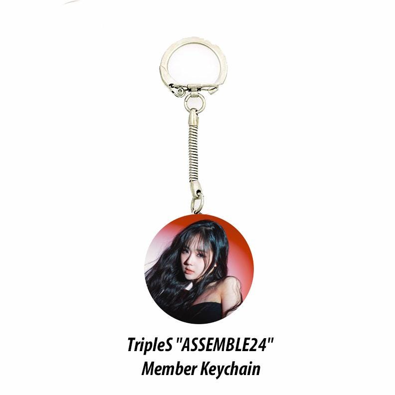 tripleS "ASSEMBLE24" Member Keychain (Tour Version) / Kpop Bias Keychain / Kpop Merch