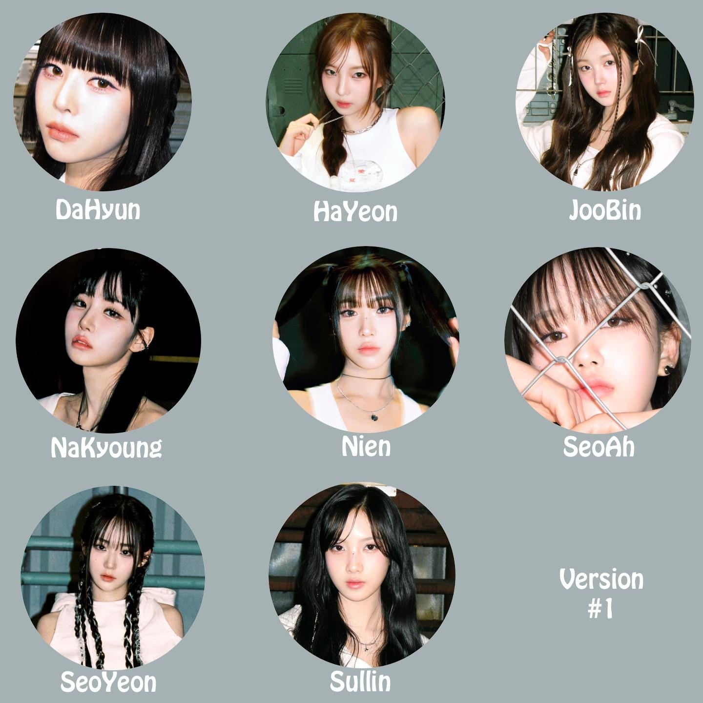 tripleS "ASSEMBLE24" Member Keychain (Tour Version) / Kpop Bias Keychain / Kpop Merch