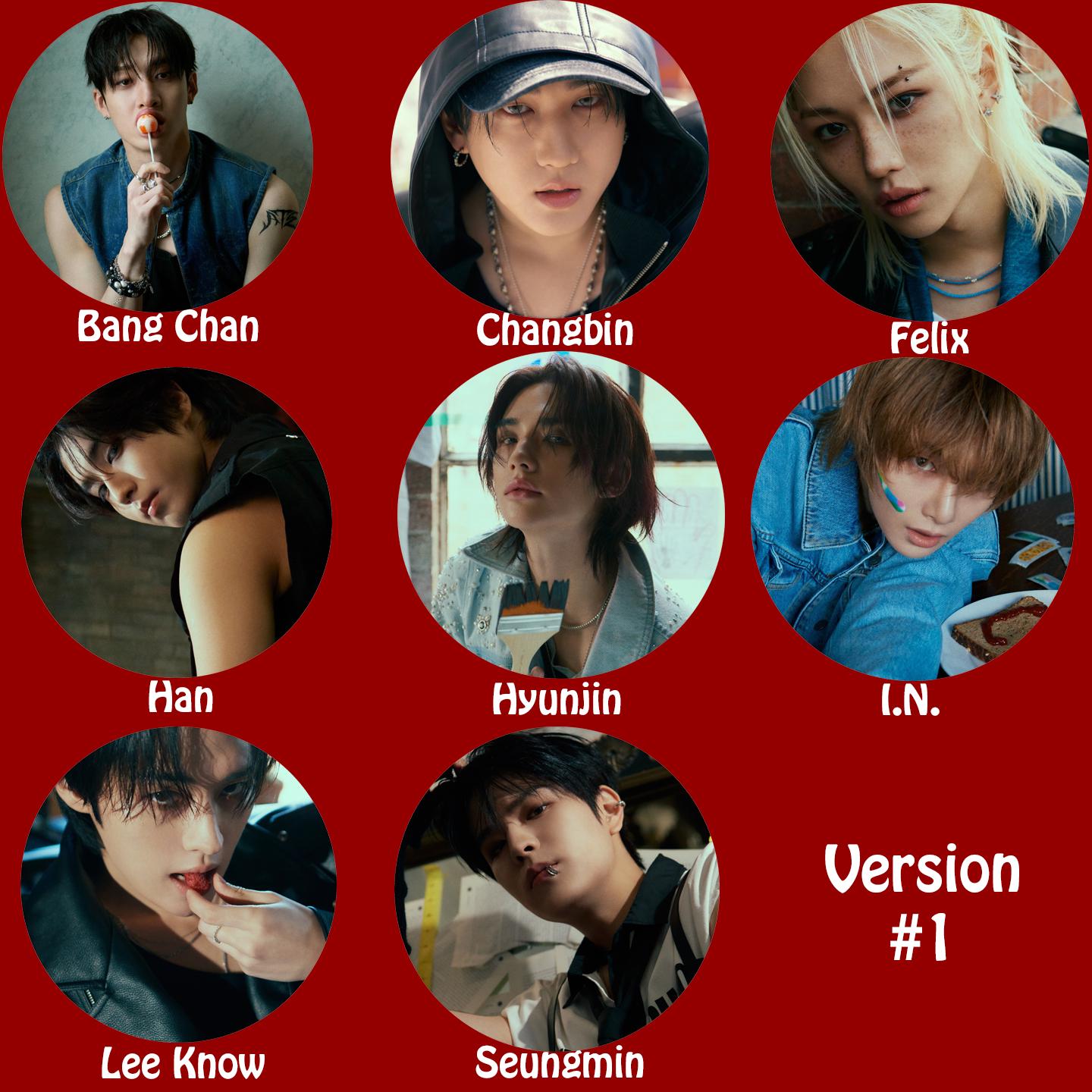 Stray Kids "ATE" Member Keychain / Kpop Bias Keychain / Kpop Merch