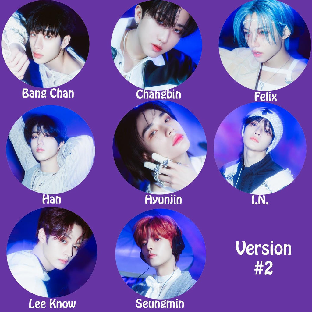 Stray Kids "ROCK-STAR" Member Keychain / Kpop Bias Keychain / Kpop Merch