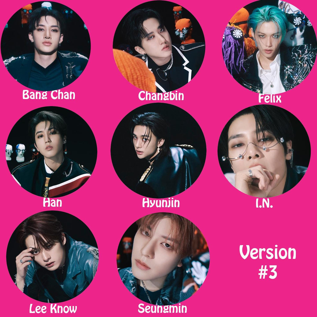 Stray Kids "ROCK-STAR" Member Keychain / Kpop Bias Keychain / Kpop Merch
