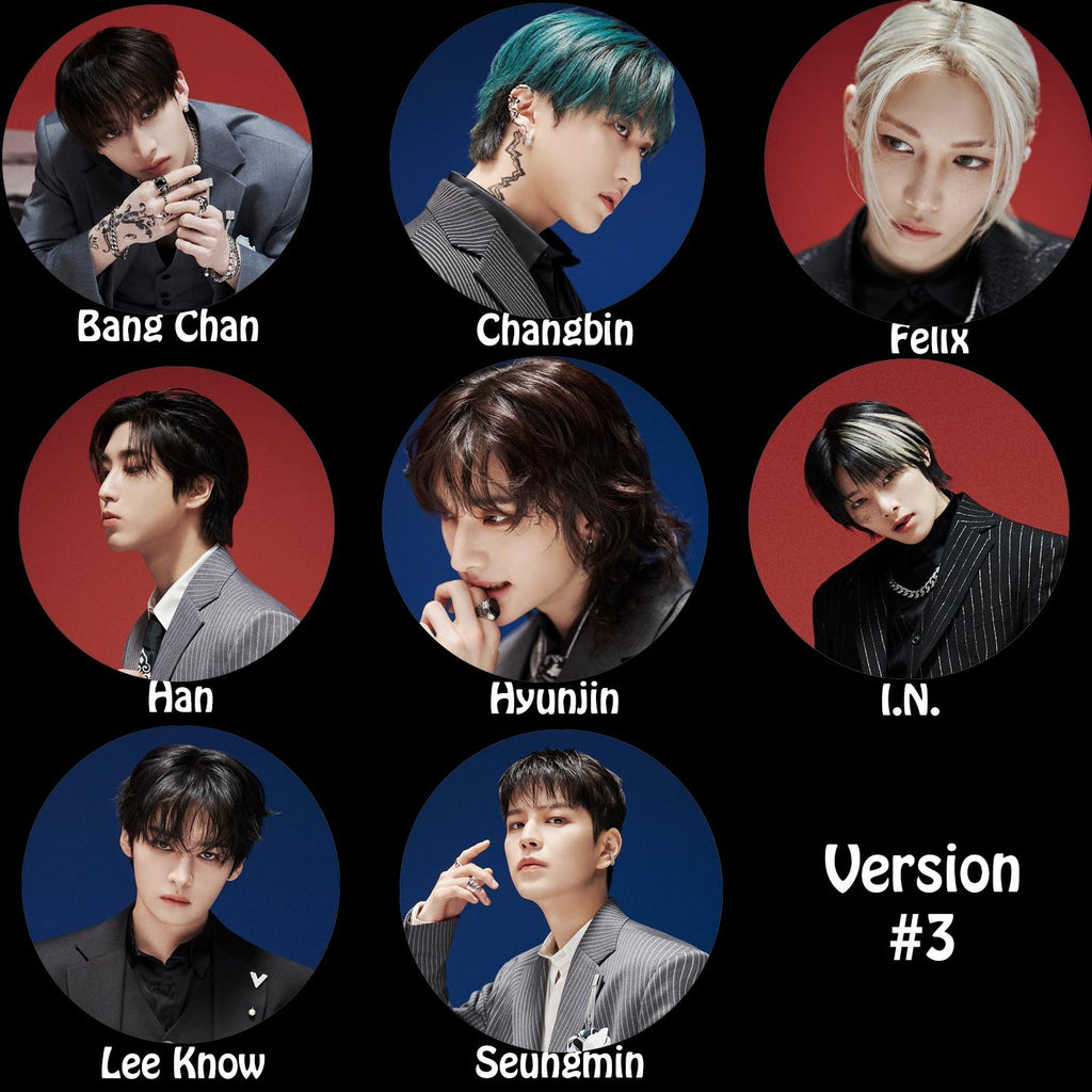 Stray Kids "合 (HOP)" Pinback Buttons / Kpop Buttons / Kpop Bias Pin
