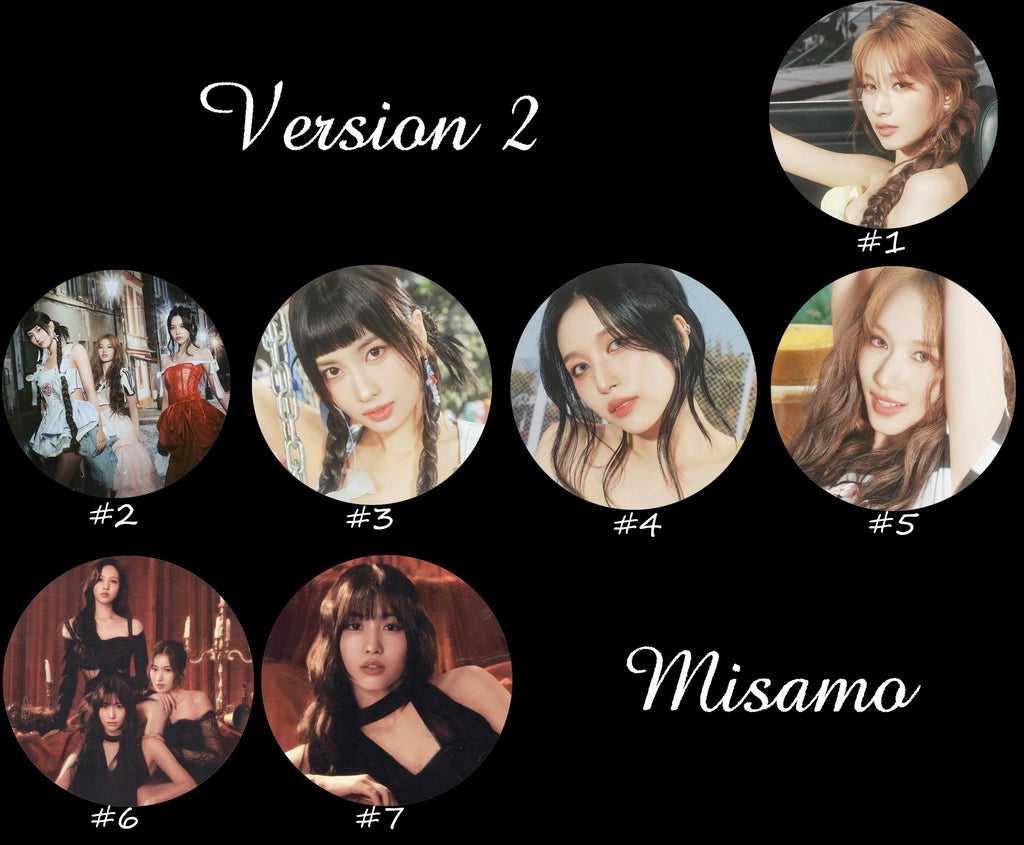 MISAMO Member Magnets / Kpop Merch
