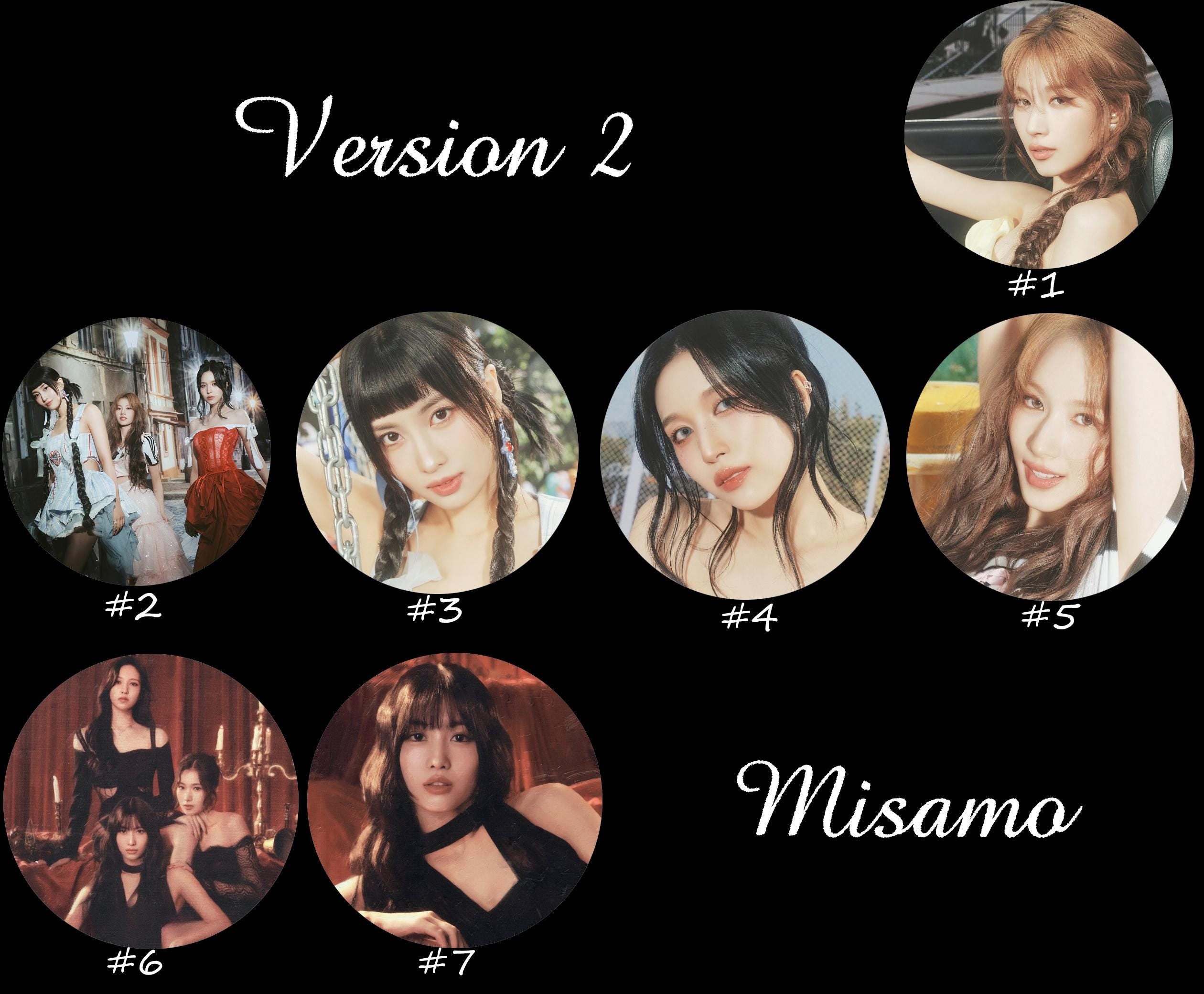 MISAMO Member Keychain / Kpop Bias Keychain / Kpop Merch