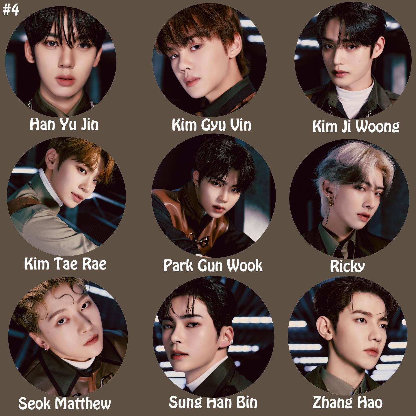 ZEROBASEONE "Melting Point" Member Keychain ZB1 / Kpop Bias Keychain / Kpop Merch