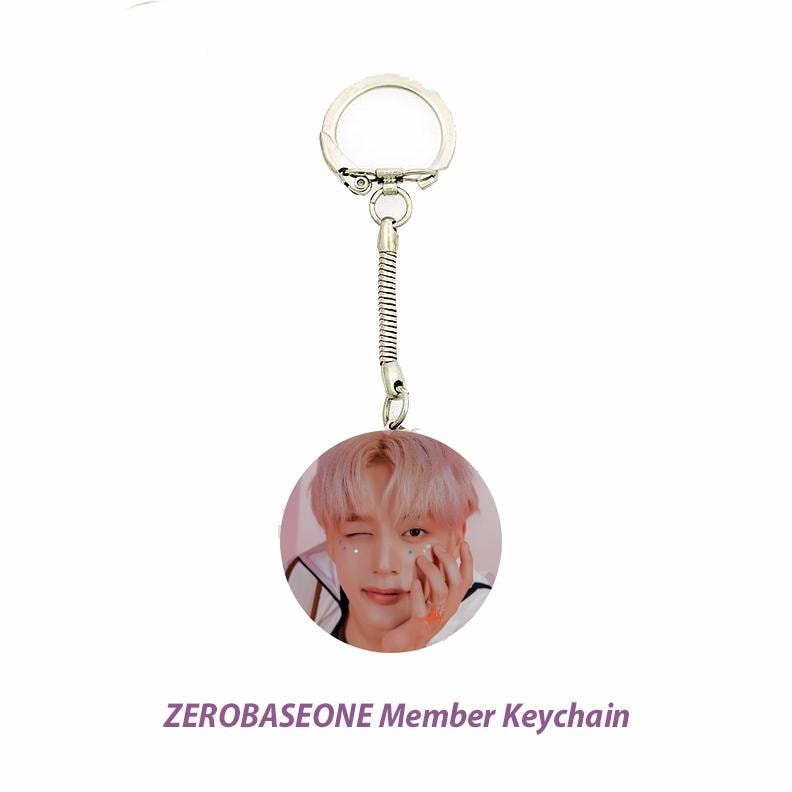 ZEROBASEONE "Cinema Paradise" Member Keychain ZB1 / Kpop Bias Keychain / Kpop Merch