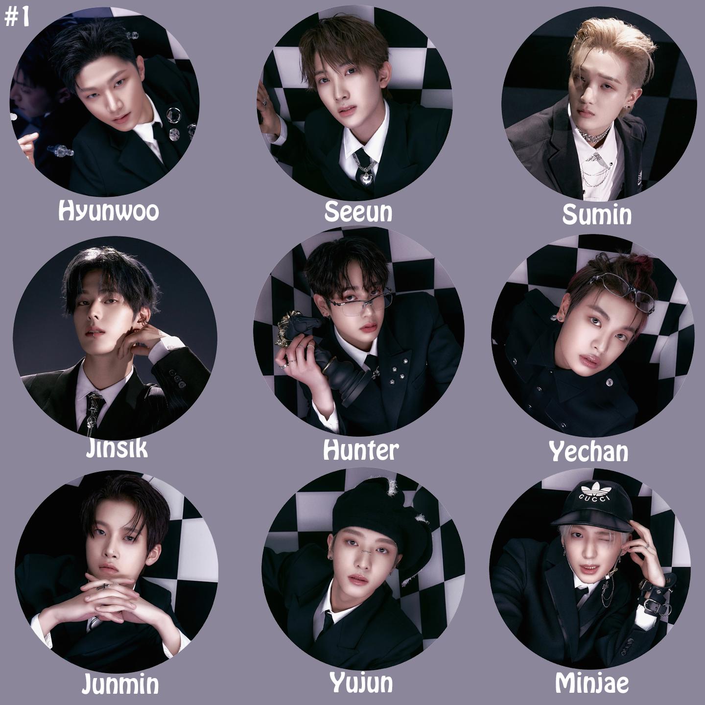 xikers "House of Tricky : Trial And Error" Pinback Buttons / Kpop Buttons / Kpop Bias Pin