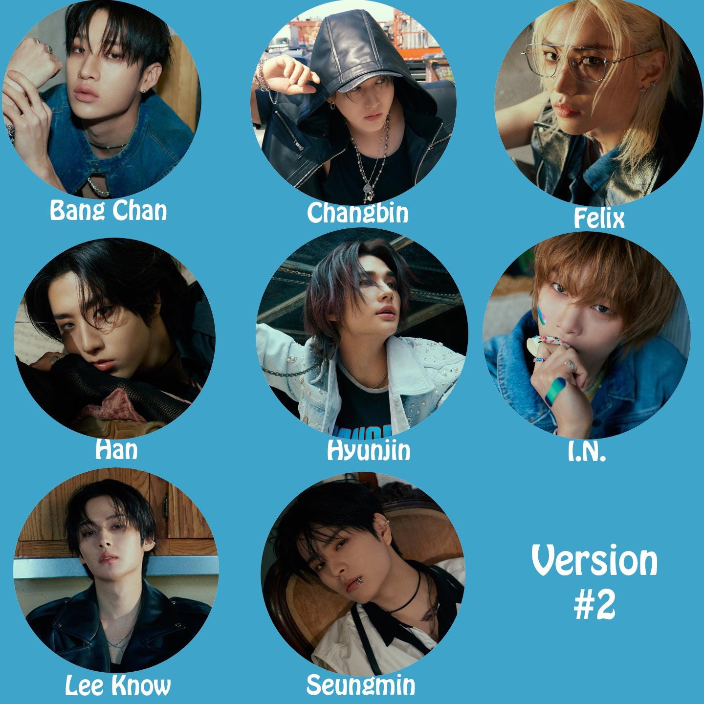 Stray Kids "ATE" Member Keychain / Kpop Bias Keychain / Kpop Merch