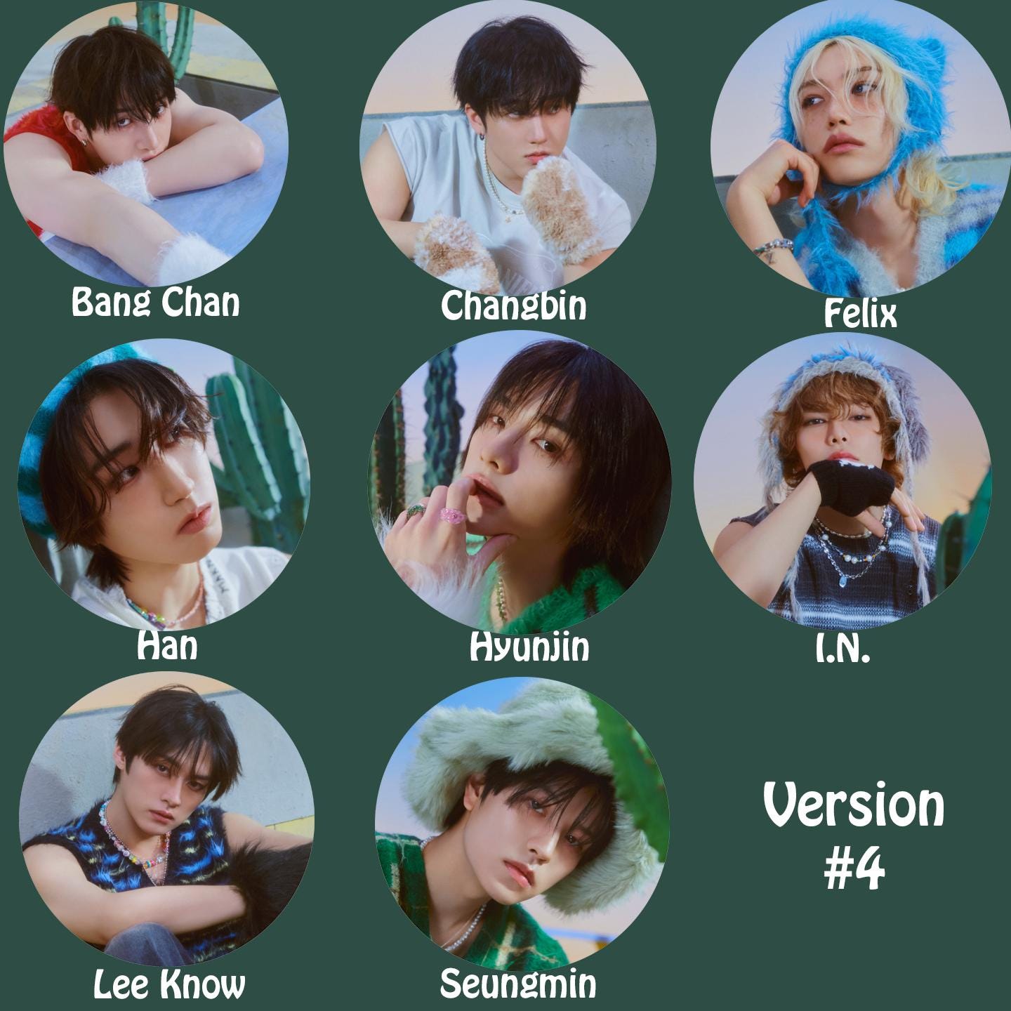 Stray Kids "ATE" Member Keychain / Kpop Bias Keychain / Kpop Merch