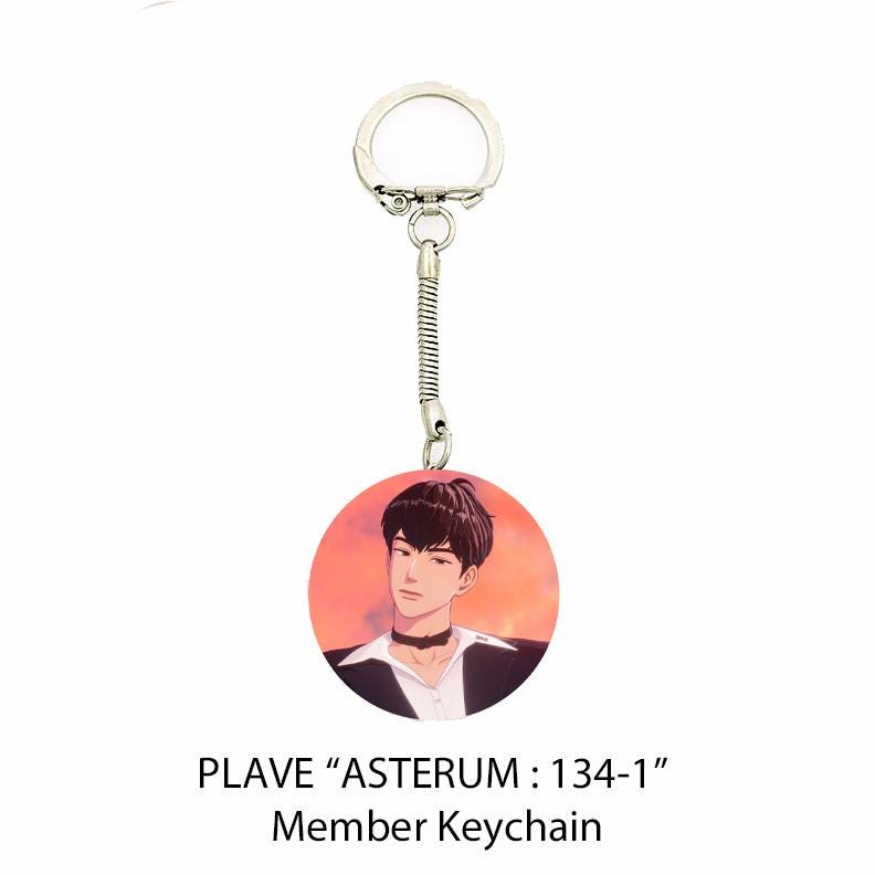 PLAVE "ASTERUM : 134-1" Member Keychain / Kpop Bias Keychain / Kpop Merch