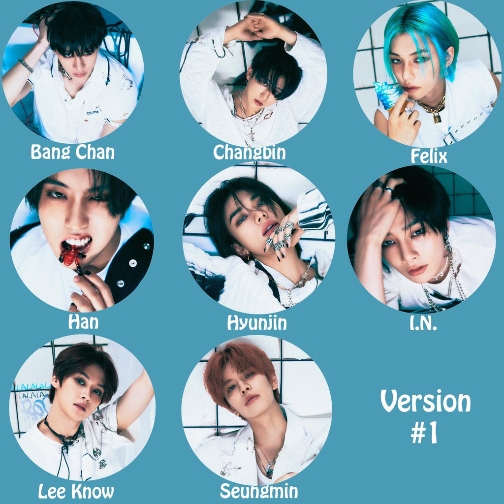Stray Kids "ROCK-STAR" Member Keychain / Kpop Bias Keychain / Kpop Merch