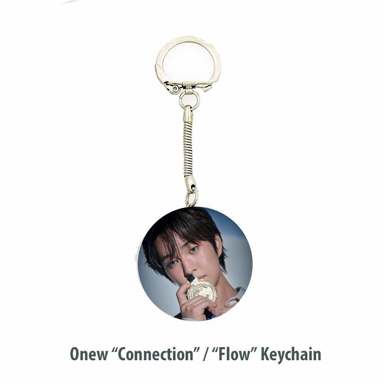 ONEW "Connection" / "Flow" Keychain / Kpop Bias Keychain / Kpop Merch