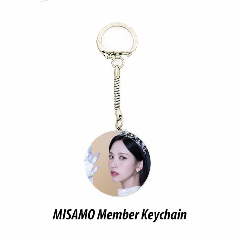 MISAMO Member Keychain / Kpop Bias Keychain / Kpop Merch