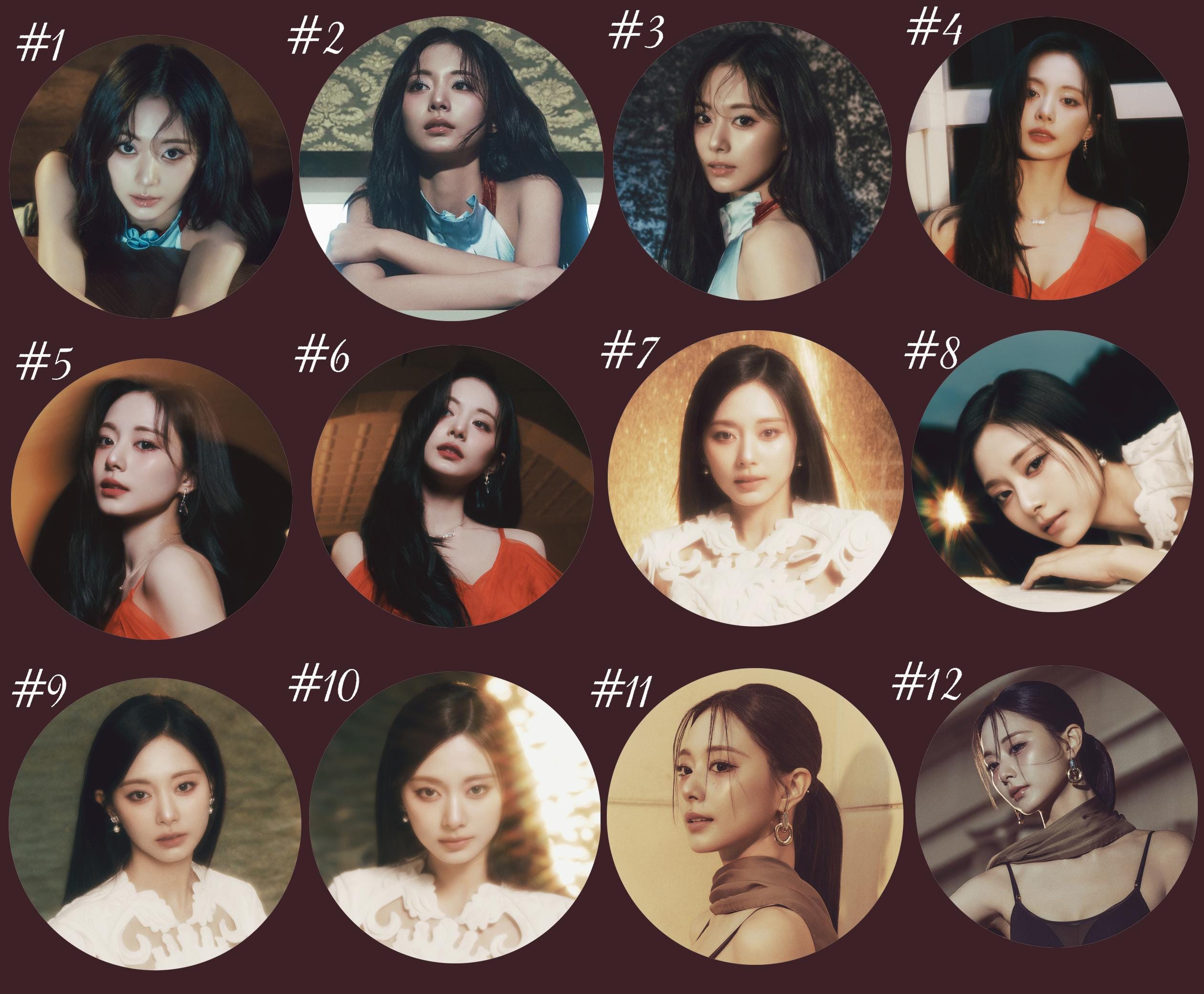 TZUYU "abouTZU" Magnets / Kpop Magnets / Kpop Merch