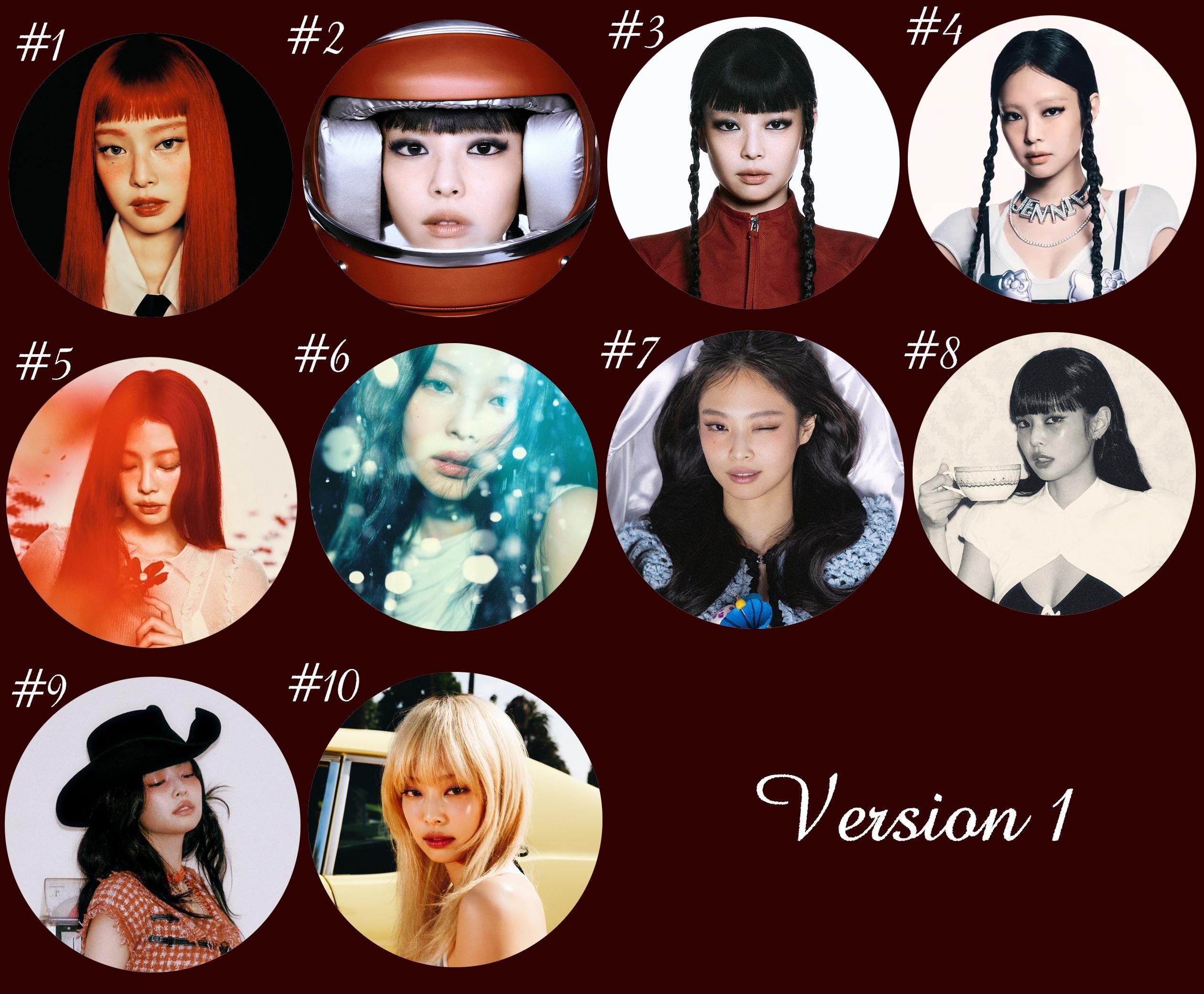 Jennie "Ruby" / "SOLO" Pinback Buttons / Kpop Buttons / Kpop Bias Pin