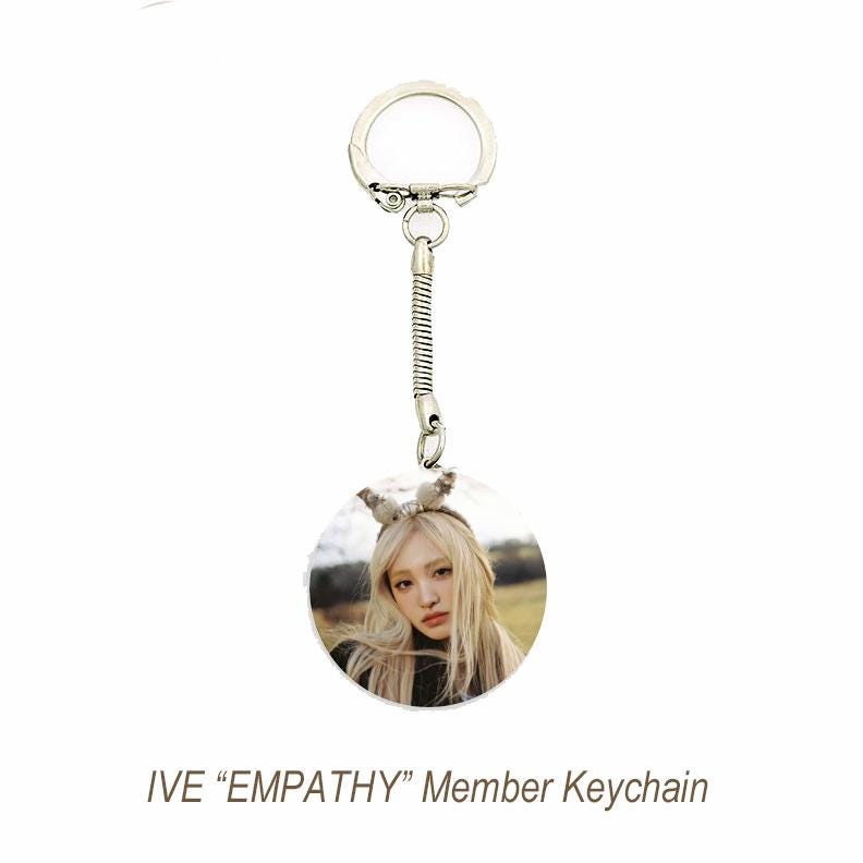 IVE "EMPATHY" Member Keychain / Kpop Bias Keychain / Kpop Merch