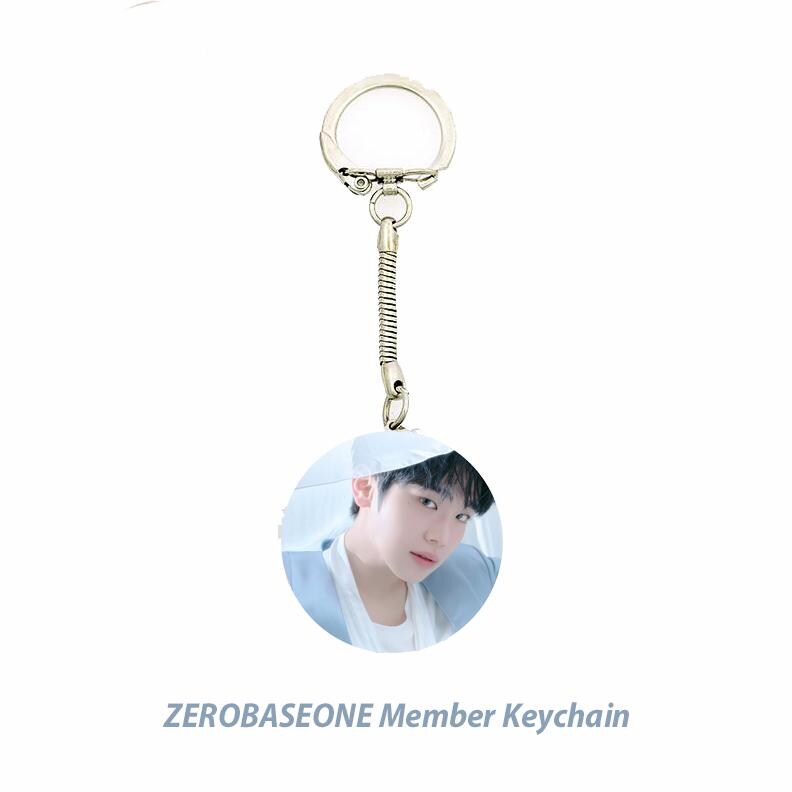 ZEROBASEONE "Blue Paradise" Member Keychain ZB1 / Kpop Bias Keychain / Kpop Merch