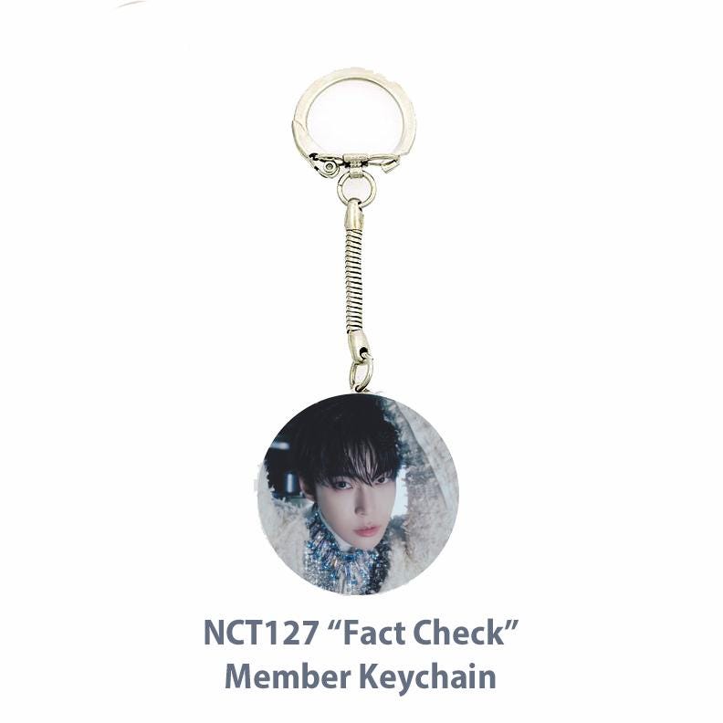 NCT127 "Fact Check" Member Keychain / Kpop Bias Keychain / Kpop Merch
