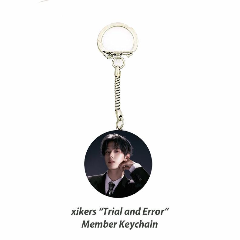 xikers "House of Tricky : Trial And Error" Member Keychain / Kpop Bias Keychain / Kpop Merch