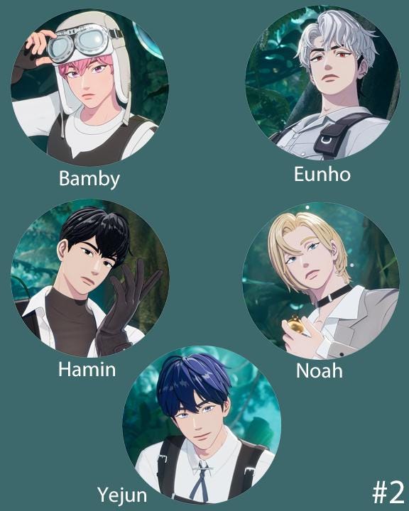 PLAVE "ASTERUM : 134-1" Magnets / Kpop Magnets / Kpop Merch