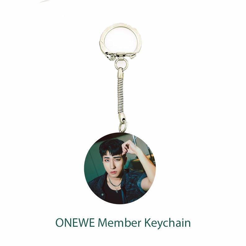 ONEWE "OFF ROAD" Member Keychain / Kpop Bias Keychain / Kpop Merch