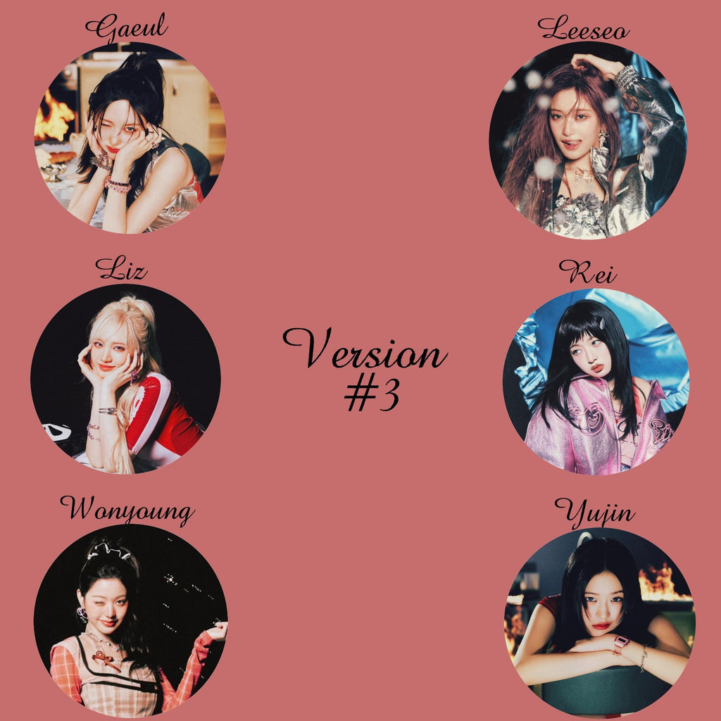 IVE "EMPATHY" Member Keychain / Kpop Bias Keychain / Kpop Merch