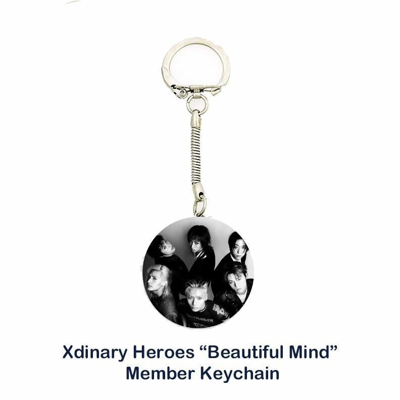Xdinary Heroes "Beautiful Mind" Member Keychain / Kpop Bias Keychain / Kpop Merch