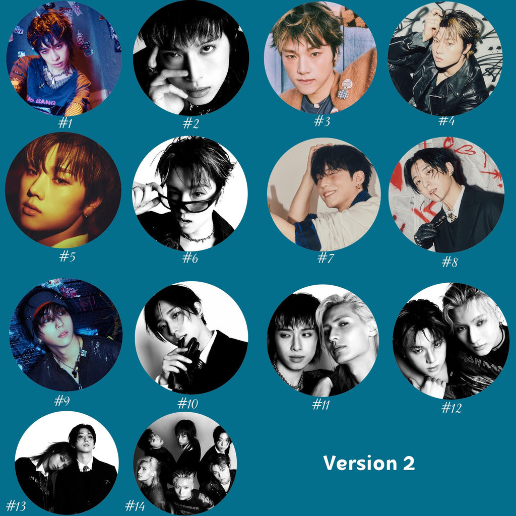 Xdinary Heroes "Beautiful Mind" Pinback Buttons / Kpop Buttons / Kpop Bias Pin