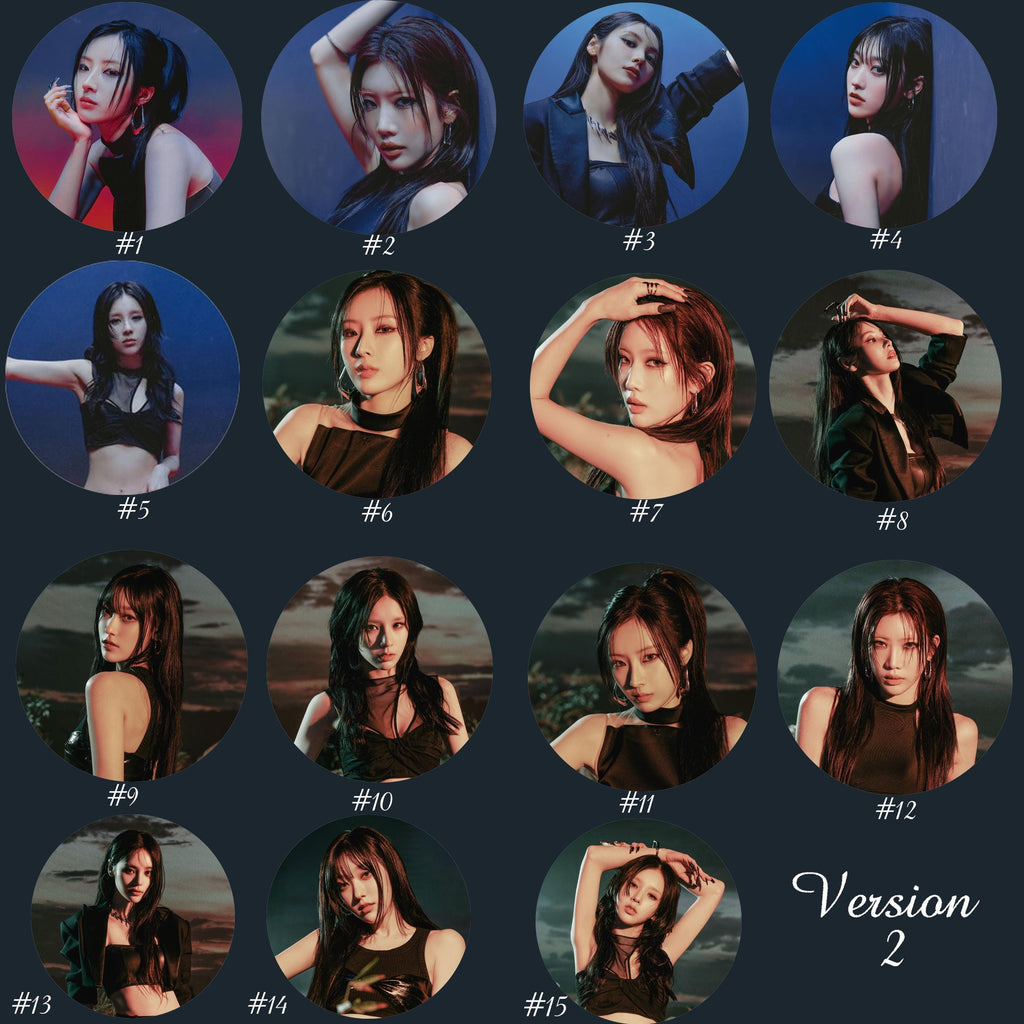 ARTMS "Burn" Pinback Buttons / Kpop Buttons / Kpop Bias Pin
