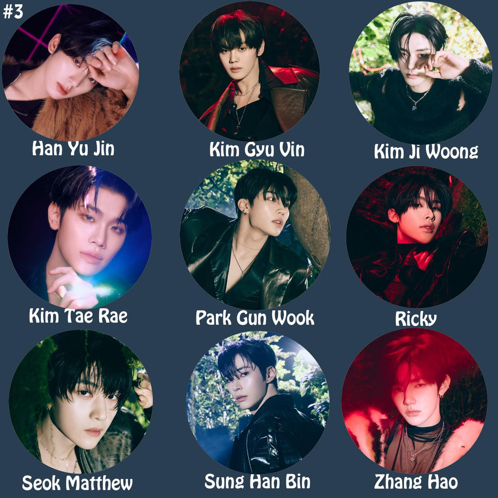 ZEROBASEONE "Blue Paradise" Non-Transparent Fan / Picket / Image Picket ZB1 / Kpop Bias Picket / Kpop Bias Flag / Kpop Name Sign