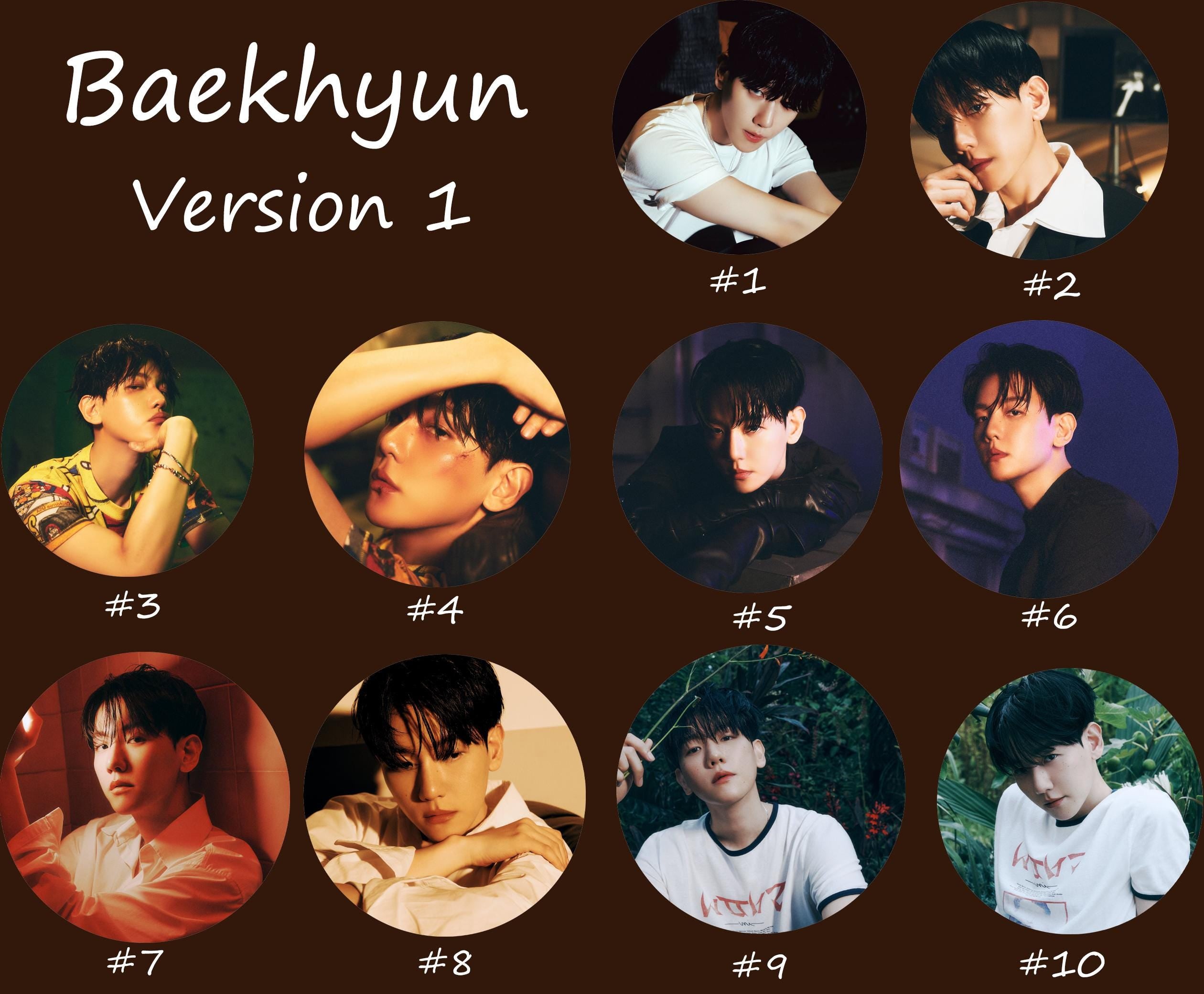 Baekhyun Magnets / Kpop Magnets / Kpop Merch