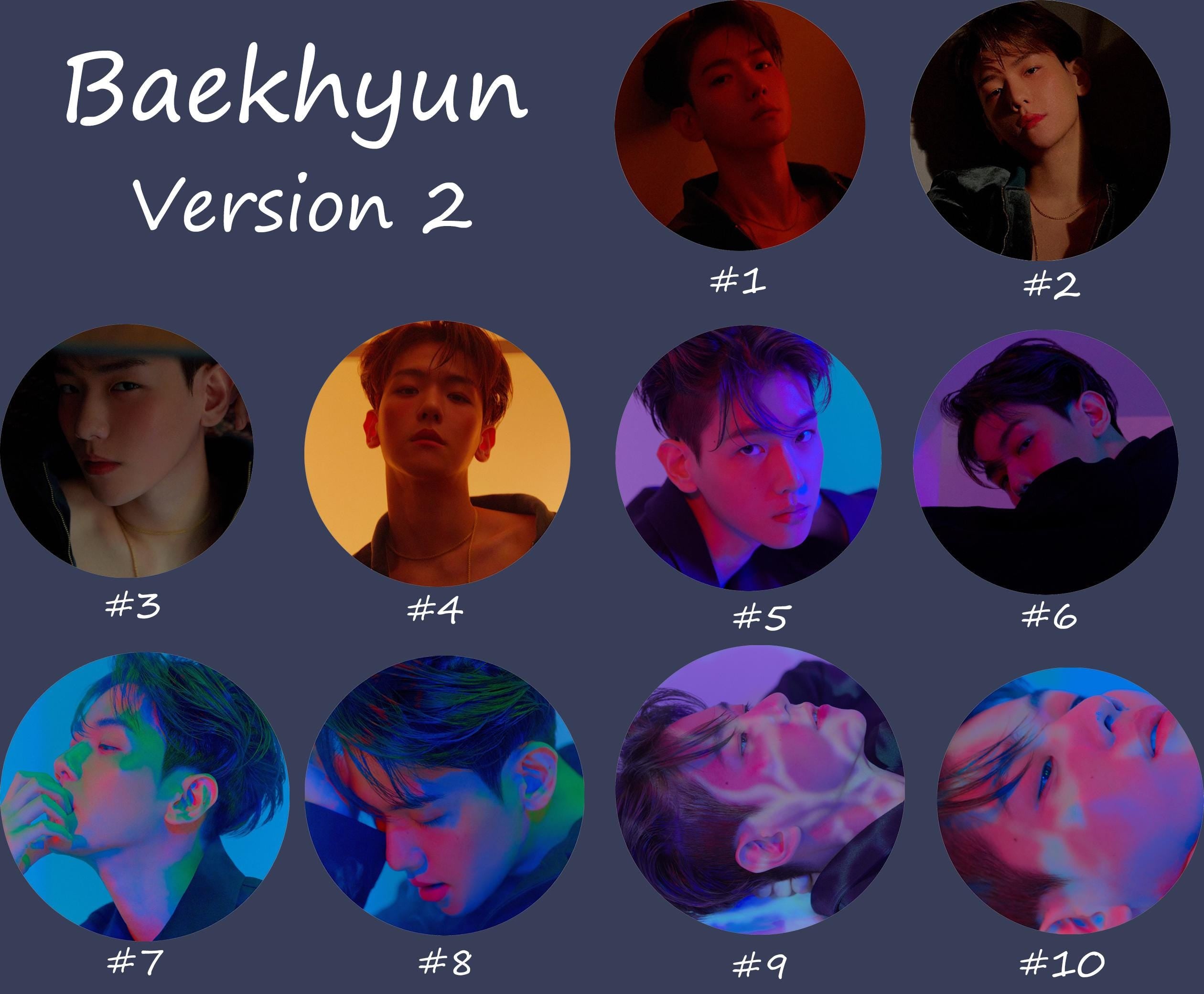 Baekhyun Keychain / Kpop Bias Keychain / Kpop Merch