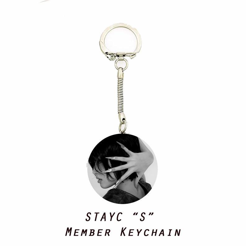 STAYC "[S]" Member Keychain / Kpop Bias Keychain / Kpop Merch