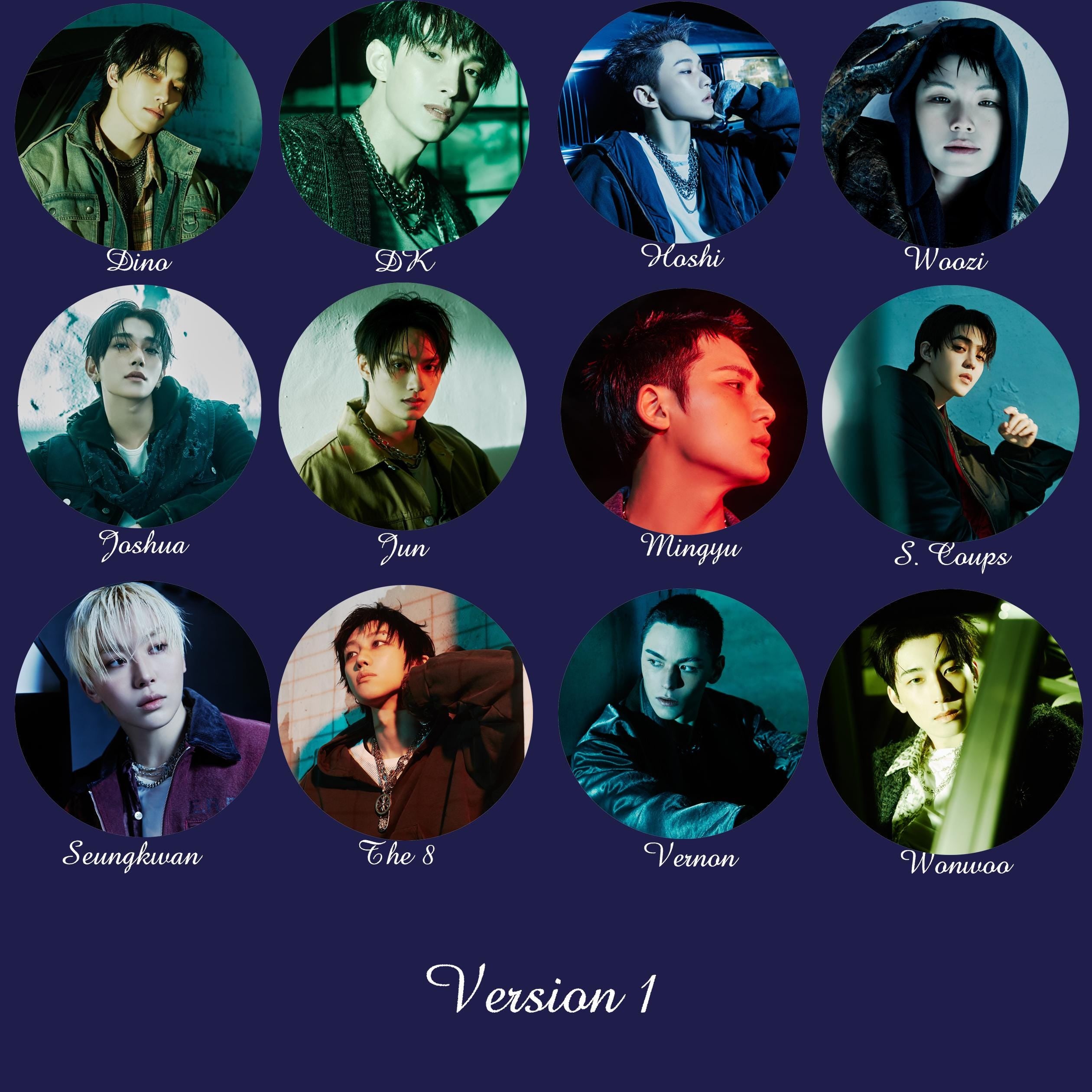 Seventeen "Happy Burstday" Magnets / Kpop Magnets / Kpop Merch