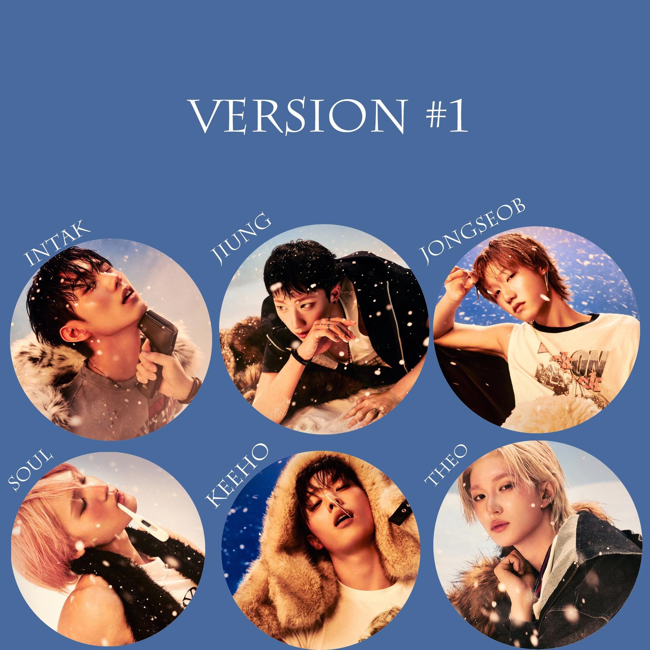 P1Harmony "DUH!" Member Keychain / Kpop Bias Keychain / Kpop Merch