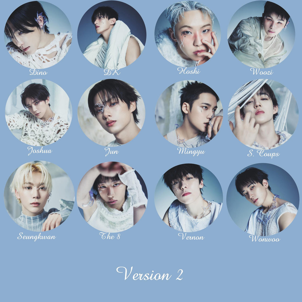 Seventeen "Happy Burstday" Non-Transparent Fan / Picket / Image Picket / Kpop Bias Picket / Kpop Bias Flag / Kpop Name Sign