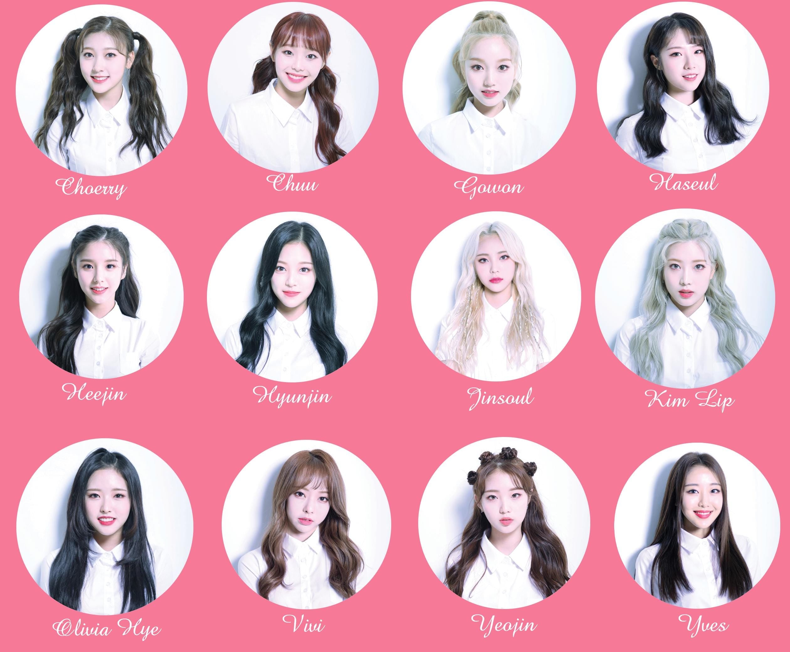 LOONA Pinback Buttons / Kpop Buttons / Kpop Bias Pin