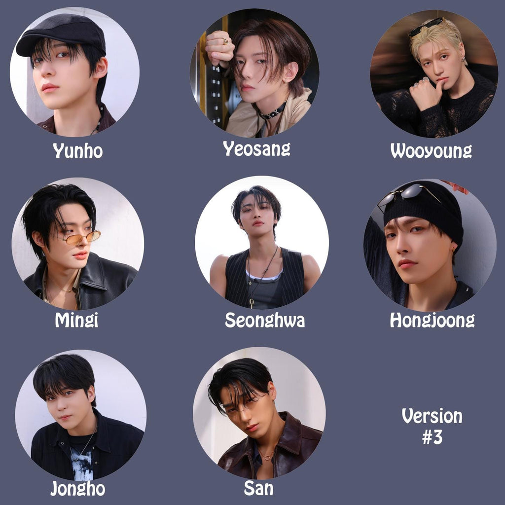 Ateez "GOLDEN HOUR : Part.3" Magnets / Kpop Magnets / Kpop Merch