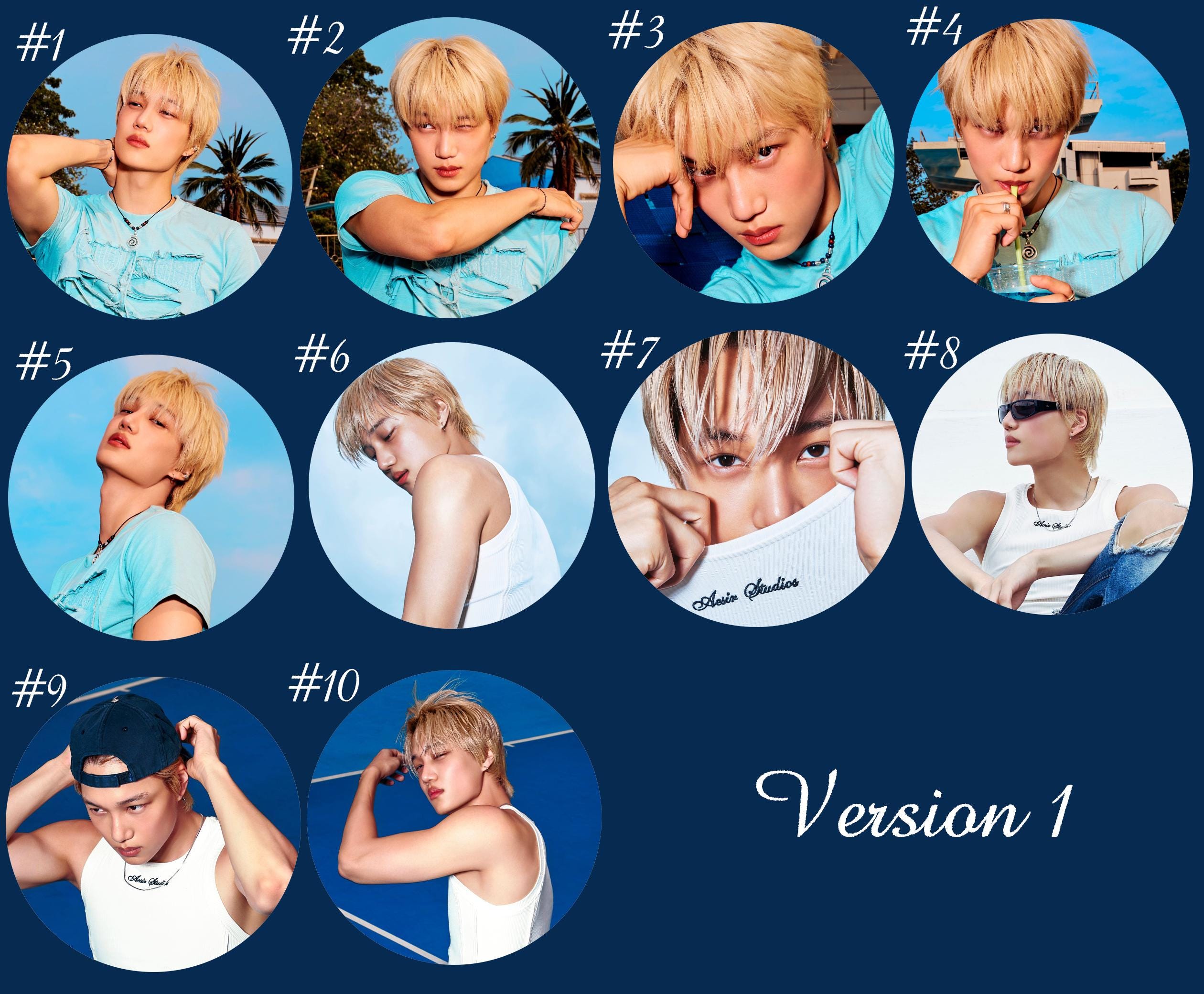 EXO Kai "Adult Swim/Wait On Me" / "Rover" Magnets / Kpop Magnets / Kpop Merch