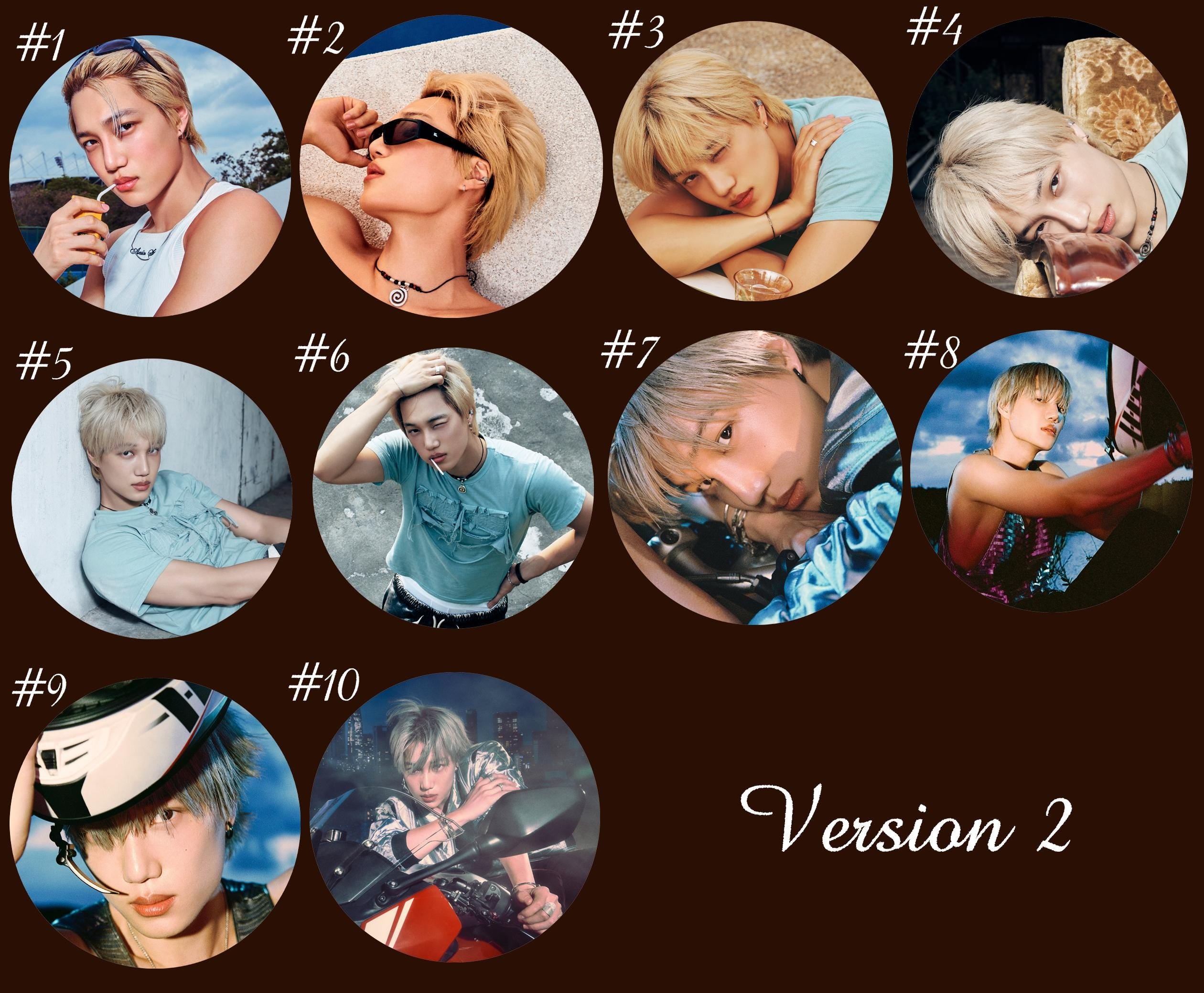 EXO Kai "Adult Swim/Wait On Me" / "Rover" Magnets / Kpop Magnets / Kpop Merch