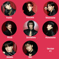 Ateez "GOLDEN HOUR : Part.3 In Your Fantasy Edition" Non-Transparent Fan / Picket / Image Picket / Kpop Bias Picket / Kpop Bias Flag