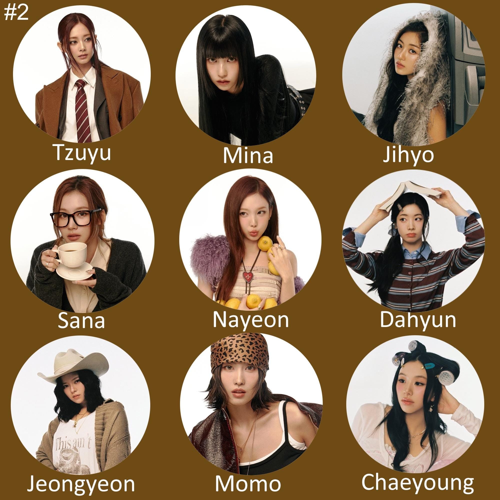 Twice "TEN: The Story Goes On" Non-Transparent Fan / Picket / Image Picket / Kpop Bias Picket / Kpop Bias Flag / Kpop Name Sign